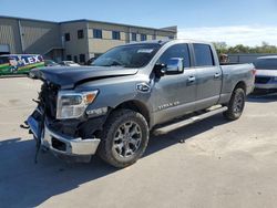 Salvage cars for sale at Wilmer, TX auction: 2018 Nissan Titan XD SL