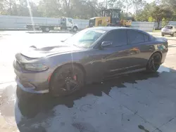 Salvage cars for sale at Savannah, GA auction: 2017 Dodge Charger SRT Hellcat