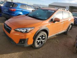 Salvage cars for sale at Brighton, CO auction: 2018 Subaru Crosstrek Premium