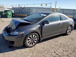 Salvage cars for sale at Dyer, IN auction: 2009 Honda Civic EXL