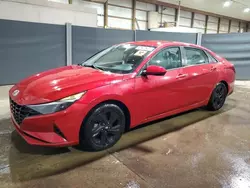 Salvage cars for sale at Columbia Station, OH auction: 2021 Hyundai Elantra SEL