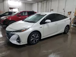 Vehiculos salvage en venta de Copart Madisonville, TN: 2017 Toyota Prius Prime