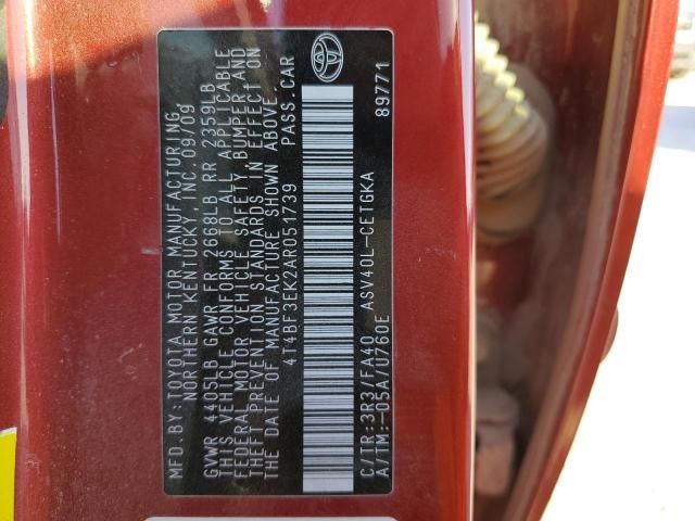 2010 Toyota Camry Base