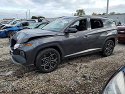 Salvage cars for sale at Franklin, WI auction: 2022 Hyundai Tucson N Line