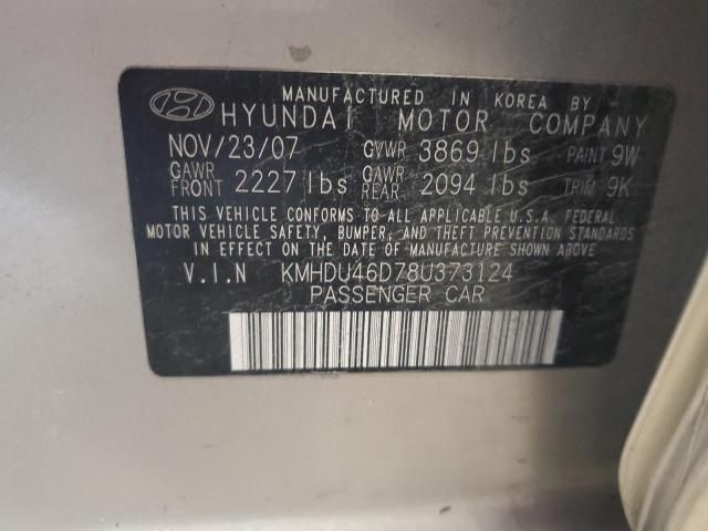 2008 Hyundai Elantra GLS