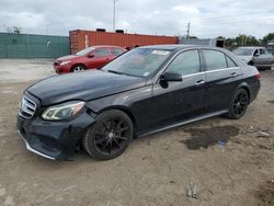 Salvage cars for sale at Homestead, FL auction: 2014 Mercedes-Benz E 350 4matic