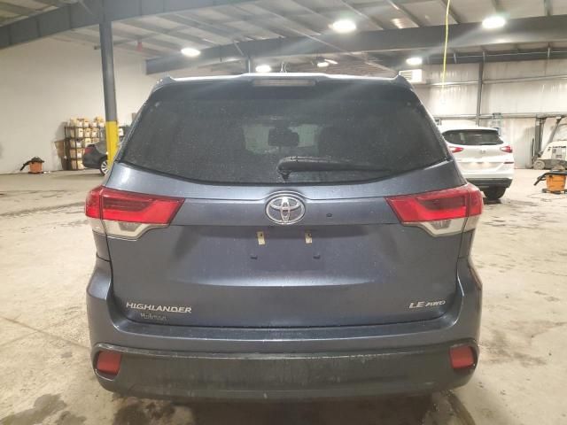 2018 Toyota Highlander LE