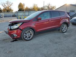 Ford salvage cars for sale: 2017 Ford Escape SE