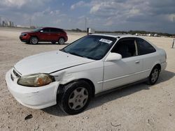 Honda Civic ex salvage cars for sale: 1998 Honda Civic EX