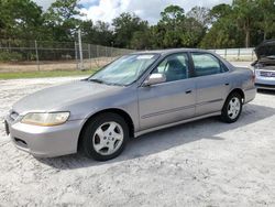 Honda salvage cars for sale: 2000 Honda Accord EX