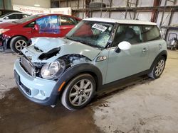 Salvage cars for sale at Eldridge, IA auction: 2013 Mini Cooper S