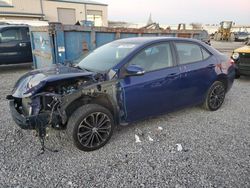 Toyota Corolla l salvage cars for sale: 2015 Toyota Corolla L