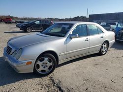 Salvage cars for sale at Fredericksburg, VA auction: 2000 Mercedes-Benz E 430