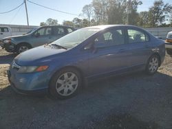 Salvage cars for sale at Gastonia, NC auction: 2008 Honda Civic LX