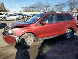 Salvage cars for sale at Moraine, OH auction: 2015 Subaru Forester 2.5I Premium