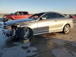 2014 Mercedes-Benz C 350 4matic en venta en Grand Prairie, TX