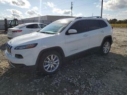 Salvage cars for sale from Copart Tifton, GA: 2017 Jeep Cherokee Limited