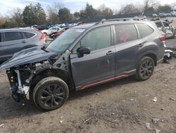 Salvage cars for sale at Madisonville, TN auction: 2021 Subaru Forester Sport