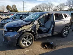 Salvage cars for sale at Moraine, OH auction: 2017 Honda CR-V EX