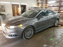 2013 Ford Fusion Titanium en venta en Pekin, IL