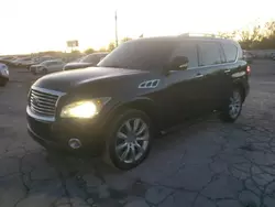 Salvage cars for sale at Oklahoma City, OK auction: 2013 Infiniti QX56