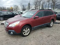 Subaru salvage cars for sale: 2013 Subaru Outback 2.5I Premium