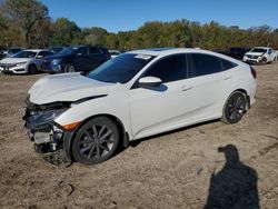 Honda salvage cars for sale: 2021 Honda Civic EXL