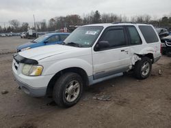 Salvage cars for sale at Chalfont, PA auction: 2002 Ford Explorer Sport