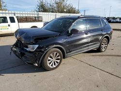 Volkswagen Tiguan s salvage cars for sale: 2018 Volkswagen Tiguan S