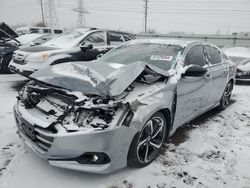 Vehiculos salvage en venta de Copart Elgin, IL: 2022 Honda Accord Sport SE