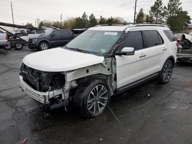 2017 Ford Explorer Platinum