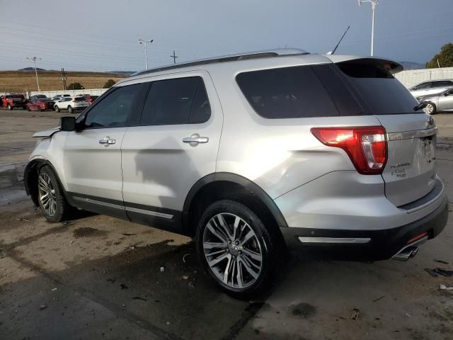 2018 Ford Explorer Platinum