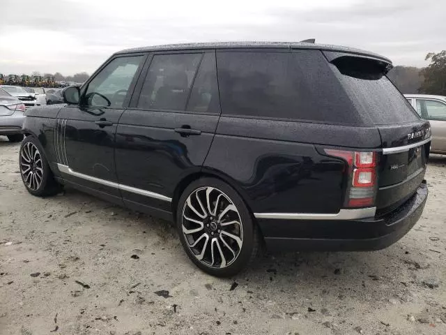 2017 Land Rover Range Rover HSE