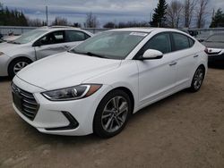 Salvage cars for sale at Bowmanville, ON auction: 2017 Hyundai Elantra SE