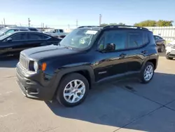 Jeep salvage cars for sale: 2017 Jeep Renegade Latitude