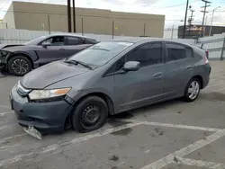 Salvage cars for sale at Sun Valley, CA auction: 2012 Honda Insight LX