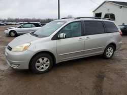 Toyota Sienna xle salvage cars for sale: 2005 Toyota Sienna XLE