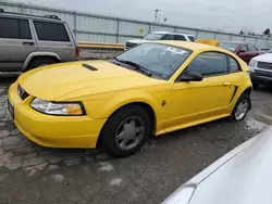 Salvage cars for sale at Dyer, IN auction: 1999 Ford Mustang