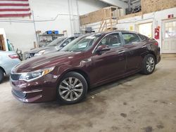 Salvage cars for sale from Copart Ham Lake, MN: 2017 KIA Optima LX