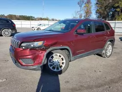 Vehiculos salvage en venta de Copart Dunn, NC: 2020 Jeep Cherokee Latitude