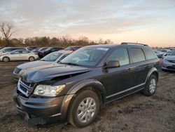 Salvage cars for sale at Des Moines, IA auction: 2018 Dodge Journey SE