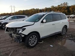 Salvage cars for sale at Greenwell Springs, LA auction: 2015 Nissan Pathfinder S