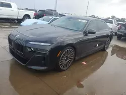 BMW 7 Series salvage cars for sale: 2024 BMW 740 XI