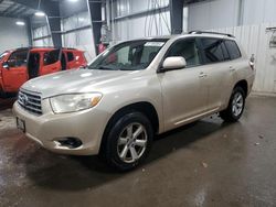 Toyota salvage cars for sale: 2009 Toyota Highlander