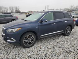 Infiniti salvage cars for sale: 2017 Infiniti QX60