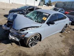 Salvage cars for sale at Albuquerque, NM auction: 2022 Honda Accord Sport SE