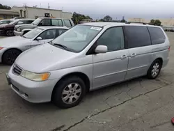 2004 Honda Odyssey EXL en venta en Martinez, CA