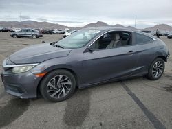 Salvage cars for sale at North Las Vegas, NV auction: 2016 Honda Civic LX