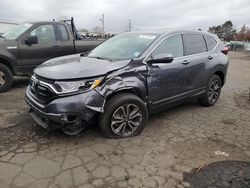 Salvage cars for sale at New Britain, CT auction: 2021 Honda CR-V EX