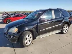 Mercedes-Benz m-Class salvage cars for sale: 2009 Mercedes-Benz ML 350